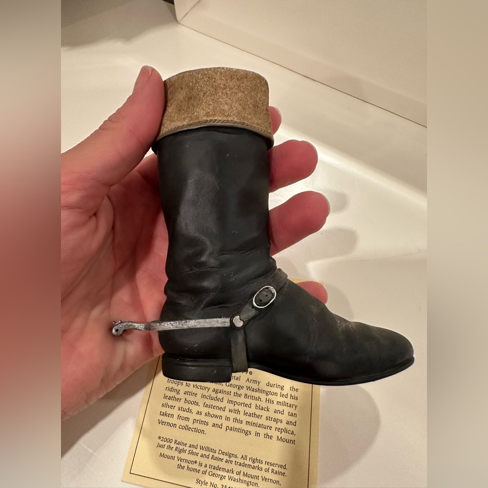 Just The Right Shoe George Washington Riding Boot - Picture 6 of 6